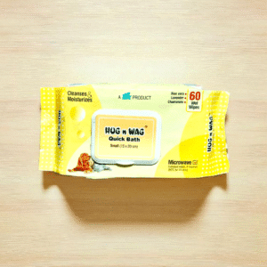 Hug n Wag Quick Bath Pet Wipes (60 Sheets)